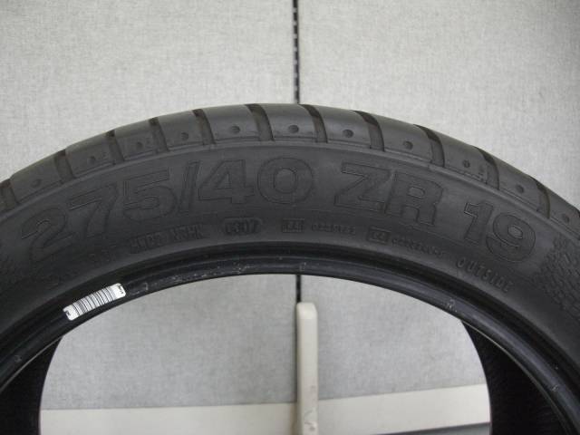 ContinentalContinental sport contact2　( 275/40-19) 　中古品(売約済み)187402