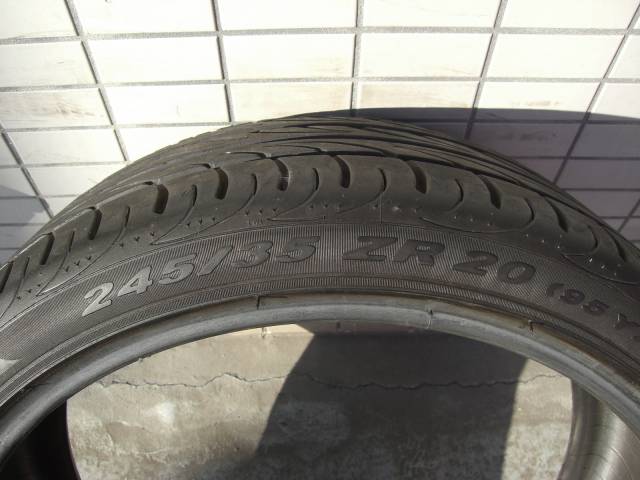 PIRELLI P ZERO NERO 20inc(中古品)　　4本set (245/35・275/30)　　　　(売約済み)218902