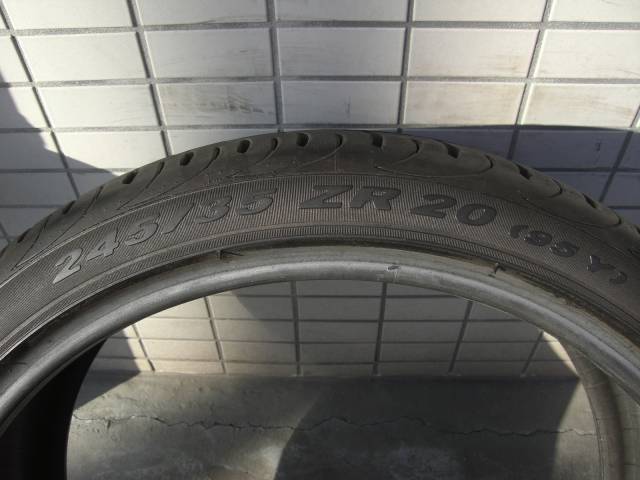 PIRELLI P ZERO NERO 20inc(中古品)　　4本set (245/35・275/30)　　　　(売約済み)219102