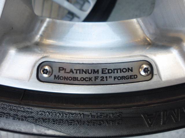 メルセデス・ベンツBRABUSMONOBLOCK F 21inc Forged Platinum Edition (売約済み)597302