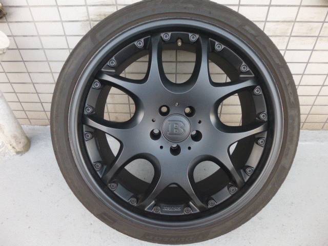 メルセデス・ベンツBRABUSMONO BLOCK 5 2p 20inc (Matte Black) (売約済み)629402