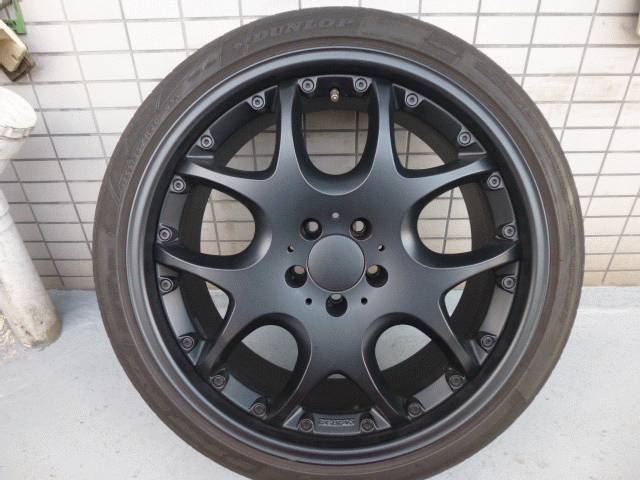 メルセデス・ベンツBRABUSMONO BLOCK 5 2p 20inc (Matte Black) (売約済み)629502