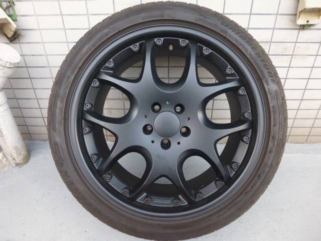 メルセデス・ベンツBRABUSMONO BLOCK 5 2p 20inc (Matte Black) (売約済み)631702